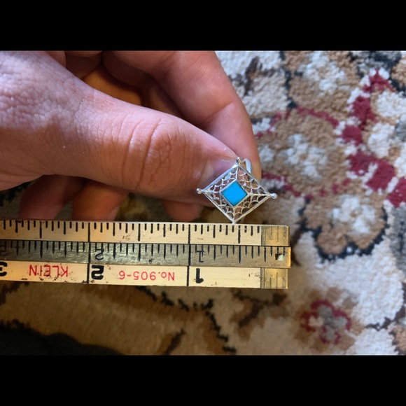 Sterling turquoise ring - Picture 4 of 4